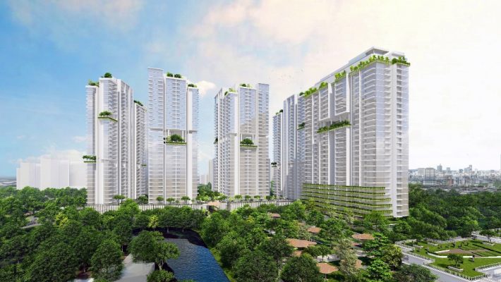 Phoi canh du an phuc hop cua CLD tai TP.HCM du kien co hon 1.100 can ho va shophouse cao cap