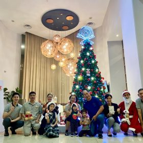 Ascott dong loat thap sang cay thong giang sinh 3