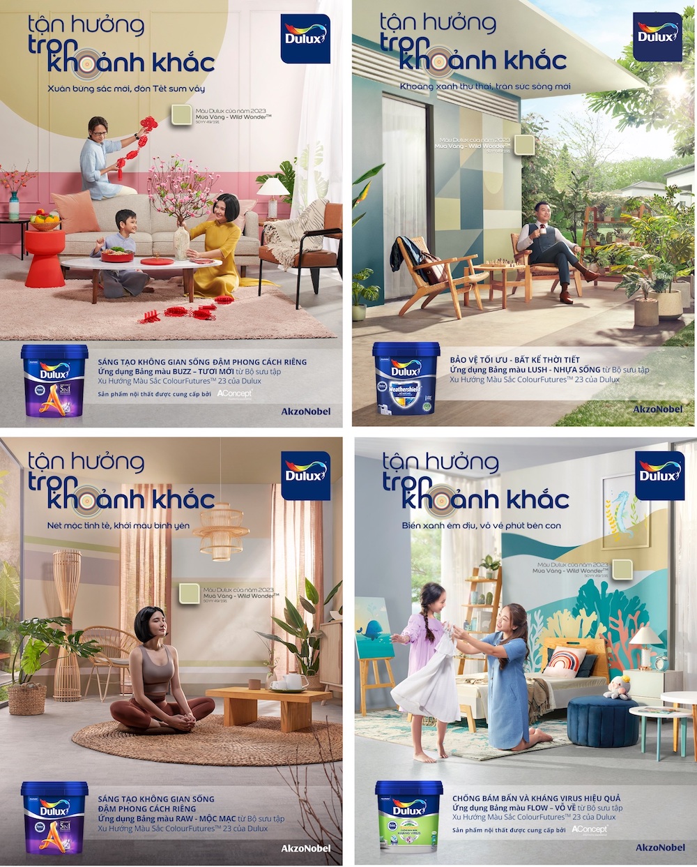Chiến dịch “Tận hưởng trọn khoảnh khắc” của Dulux 1 Dulux