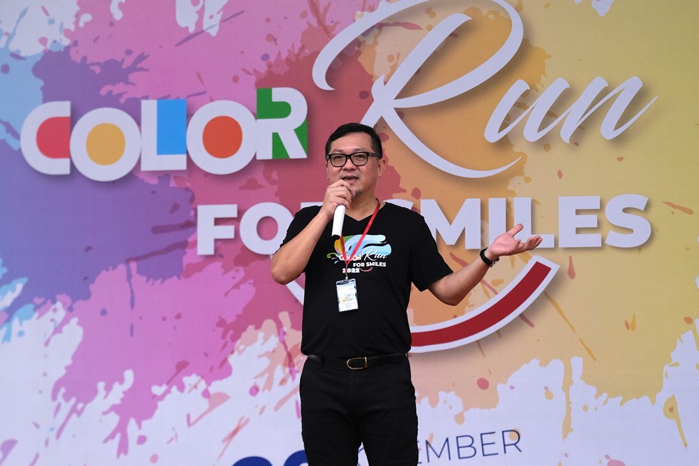 Color Run For Smiles 2022 - Ngày hội sắc màu mang nụ cười tới các em nhỏ 4 Ong Nguyen Khoa My phat bieu