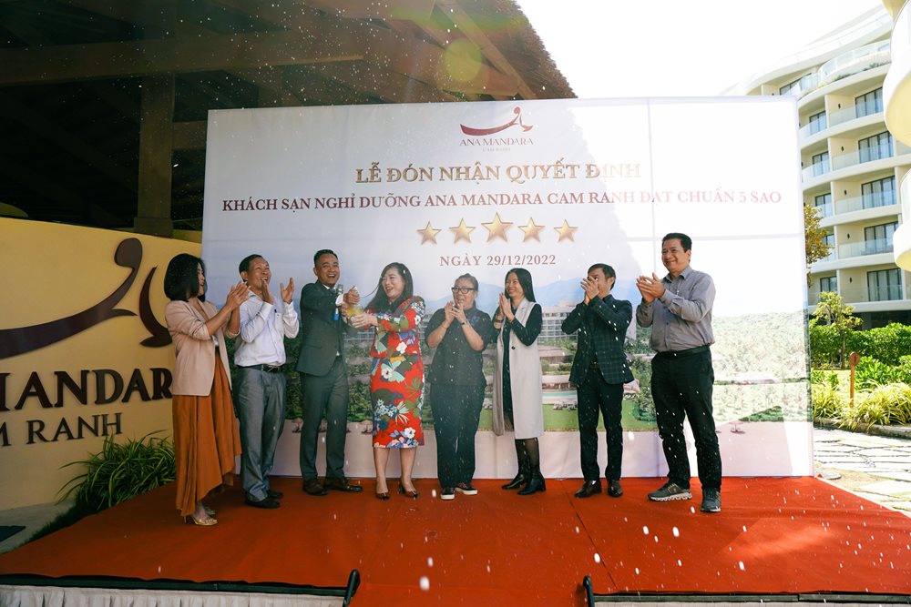 Ana Mandara Cam Ranh chính thức nhận quyết định Khu nghỉ dưỡng đạt chuẩn 5 sao 1 Ana Mandara Cam Ranh