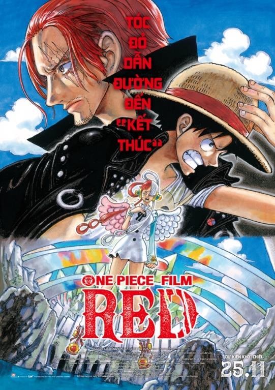 Bom tấn One Piece Film Red lập kỷ lục có doanh thu đặt trước cao nhất mọi thời đại tại Việt Nam 1 Phim One Piece Film Red