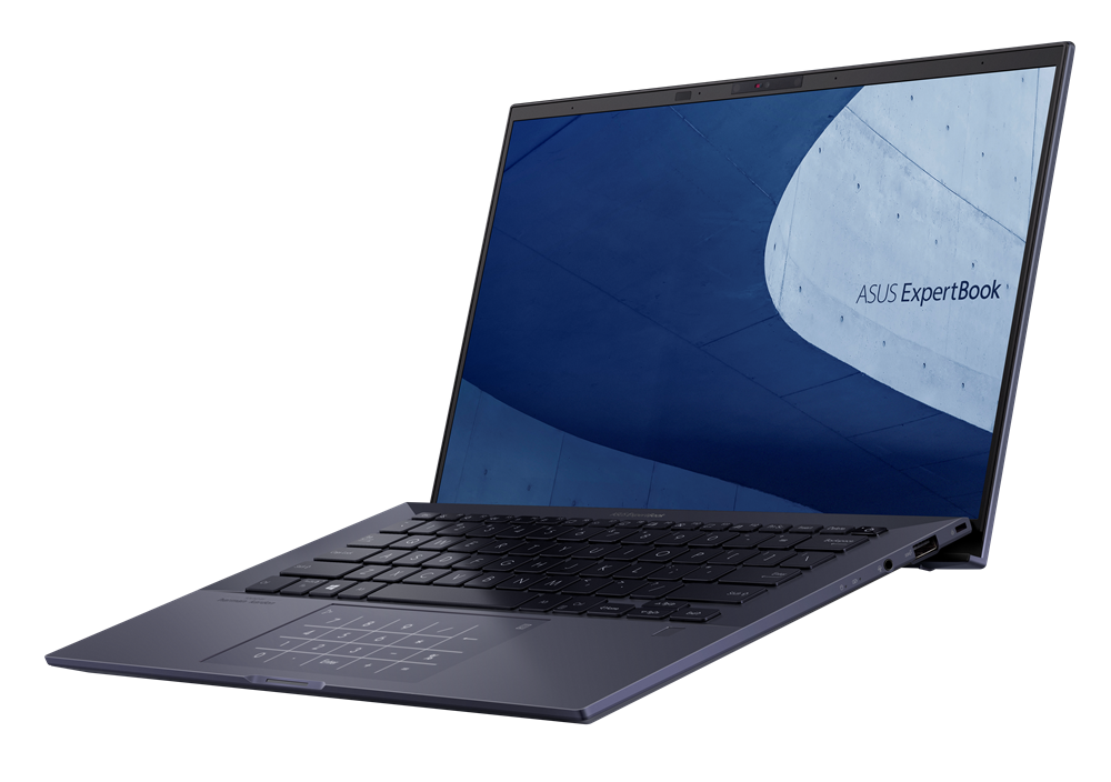 kinhtevadoanhnghiep.com Asus ExpertBook B9400 KV photo 1A Star Black NumberPad on Alexa off 03