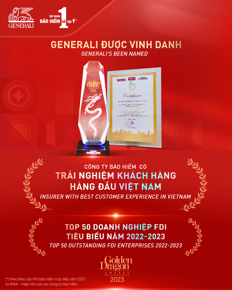 Generali dẫn đầu về trải nghiệm khách hàng tại Việt Nam 1 01
