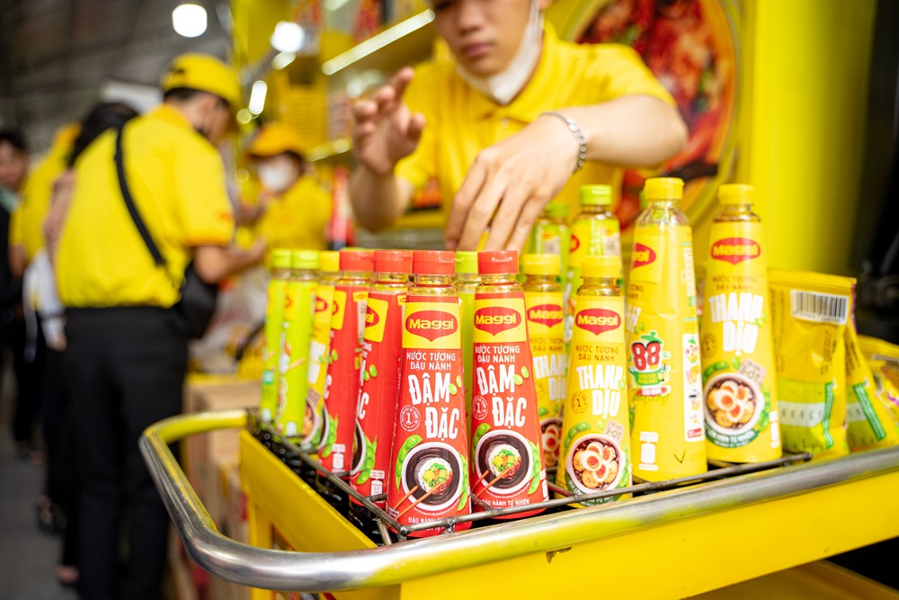 Dong hanh cung Le Hoi MAGGI voi cac san pham gia vi tu hao gop phan dua banh my mon an quoc hon quoc tuy cua Viet Nam rang danh tren khap toan cau