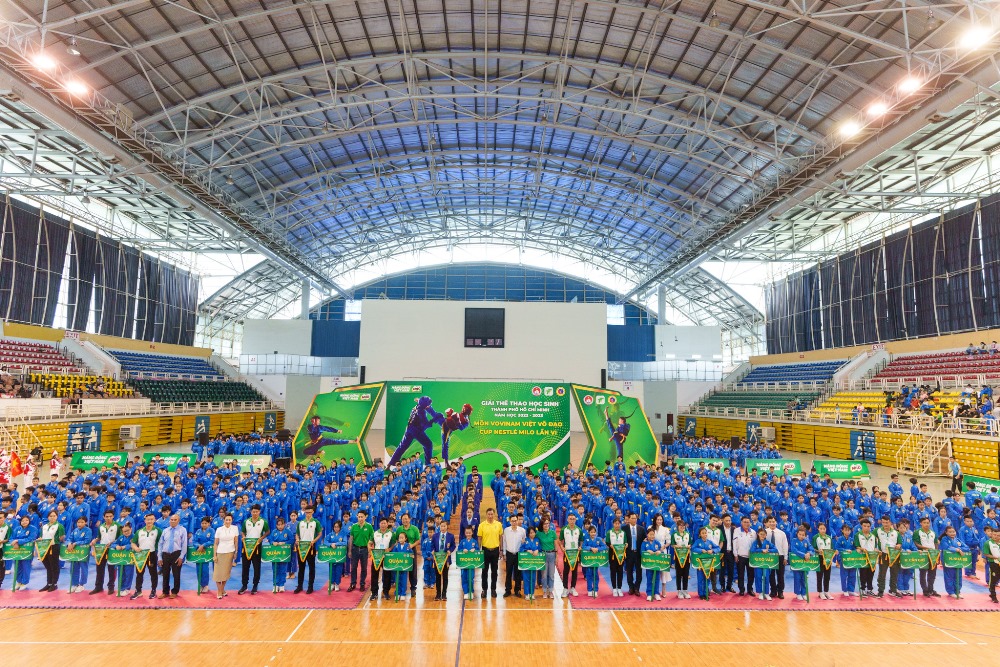 Giải Vovinam Việt Võ Đạo Cúp Nestlé MILO 2023 chào đón gần 2.000 vận động viên tham gia tranh tài 1 Nestle Milo