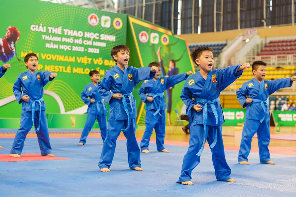 Giải Vovinam Việt Võ Đạo Cúp Nestlé MILO 2023 chào đón gần 2.000 vận động viên tham gia tranh tài 3 Nestle Milo