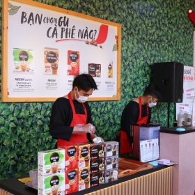Nhung goc tai gian hang trung bay cua NESCAFE 5