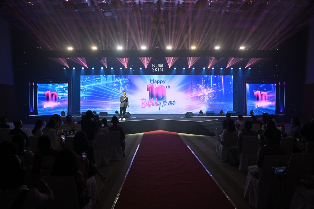 Nu Skin Việt Nam tự hào 10 năm phát triển bền vững, sẵn sàng cho tầm nhìn chiến lược đến năm 2025 4 Ong Bui Quoc Thang Tong Giam Doc Nu Skin Viet Nam chia se tai su kien