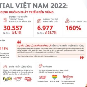 TCBC PVA Prudential cong bo ket qua kinh doanh 2022 2