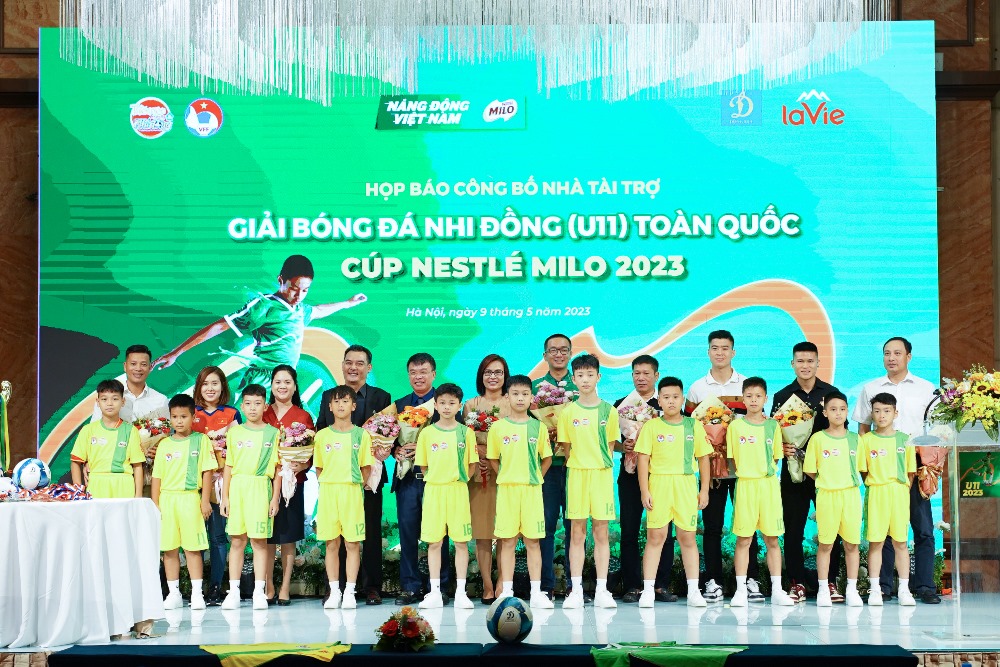 Nestlé MILO đồng hành cùng Giải Bóng đá Nhi đồng (U11) toàn quốc – Cúp Nestlé MILO 2023 2 LSNCHI1