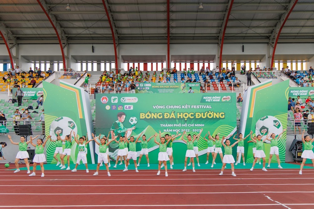 187 đội bóng tham gia tranh tài tại Vòng chung kết Giải Bóng Đá Học Đường TP.HCM – Cup Nestlé MILO năm học 2022-2023 4 VNGCHU1