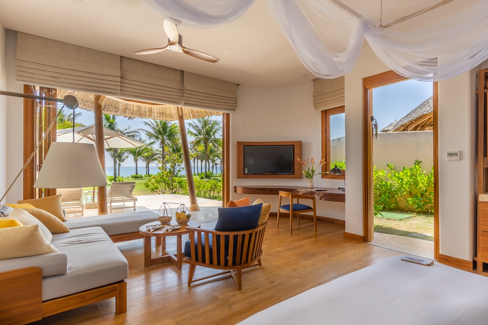 Ana Mandara Cam Ranh liên tục được vinh danh tại các giải thưởng danh giá về du lịch và kiến trúc 4 36 can biet thu huong bien va hai toa thap voi 140 phong Studio Suite cao cap