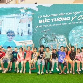 Nestle MILO to chuc hoat dong Buc tuong Y chi tren quy mo toan quoc thu hut hon 8.000 gia dinh Viet cung con dang ky tham gia