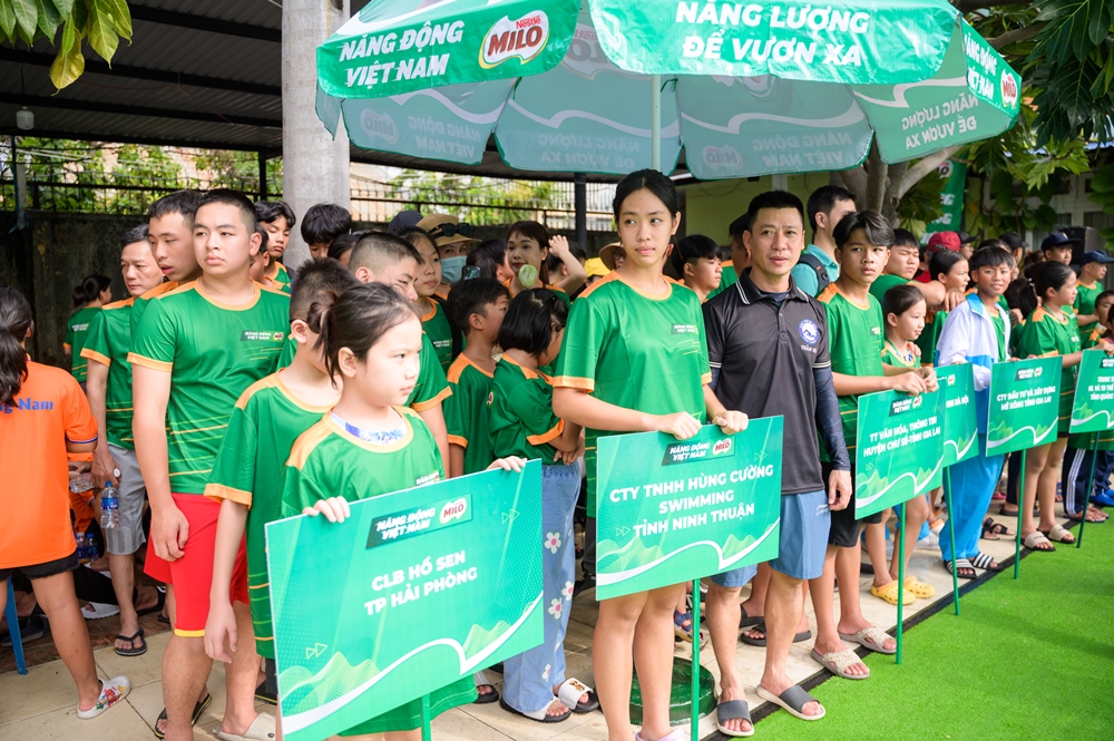Nestlé MILO đồng hành cùng Giải Bơi “Đường đua xanh” 2023 2 YLMTTR1