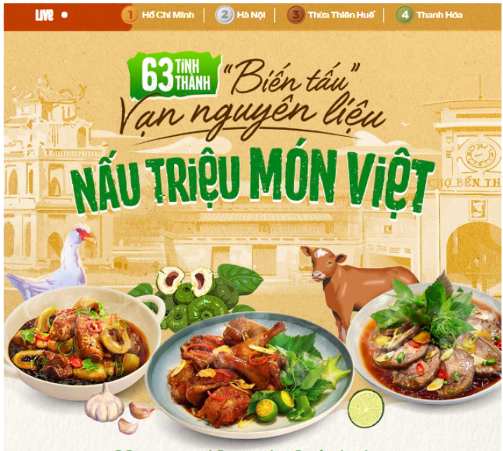 Ban do am thuc Bien tau Van nguyen lieu Nau trieu mon Viet duoc ra mat chinh thuc ngay 08 09 2023 voi ky vong tro thanh ban do am thuc truc tuyen lon nhat Viet Nam Copy
