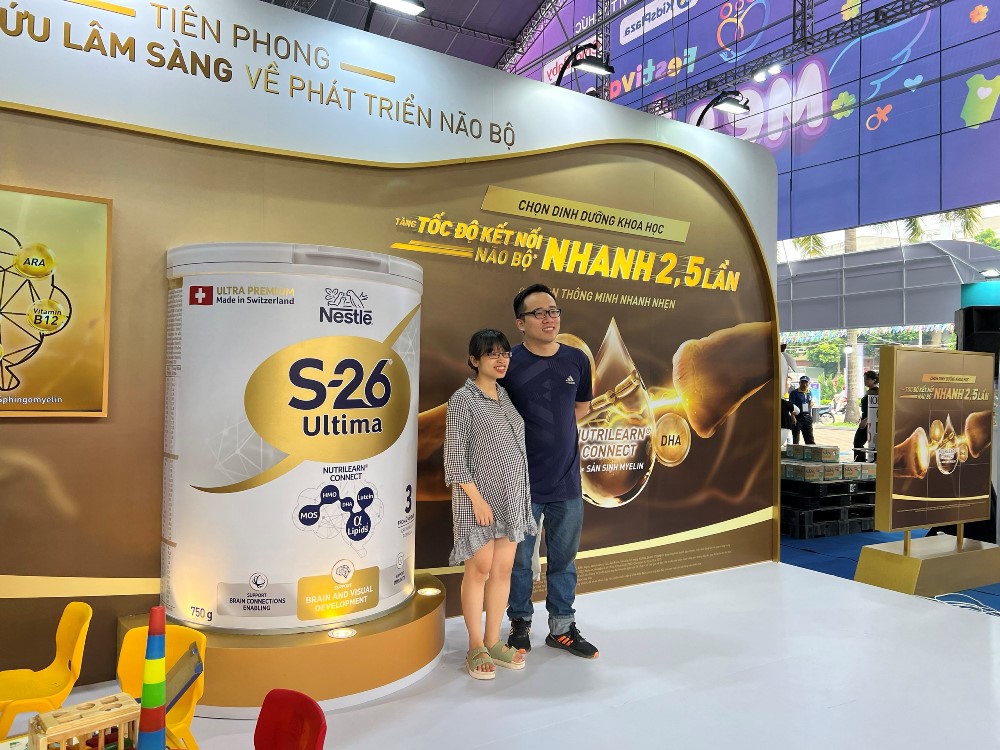Nestlé s-26 Ultima đồng hành cùng Kidsplaza trong Festival Mẹ và Em Bé 2023 2 Cac hoat dong cua nhan hang Nestle S 26 Ultima to chuc tai su kien duoc cac bac phu huynh tich cuc huong ung