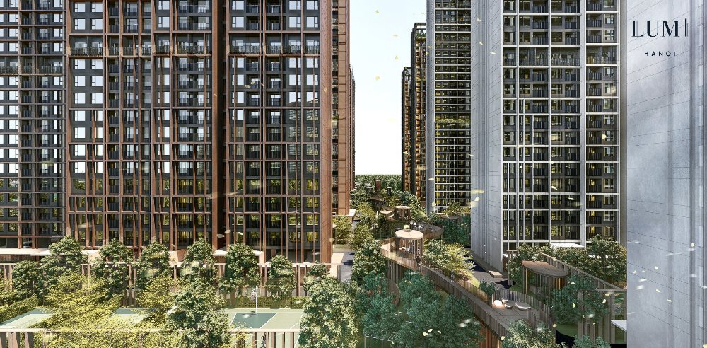 CapitaLand Development giới thiệu dự án Lumi Hanoi, gồm khoảng 4.000 căn hộ cao cấp 2 02. Du an duoc trien khai theo nhieu giai doan cung cap khoang 4.000 can ho thuoc 9 toa thap tu 29 den 35 tang