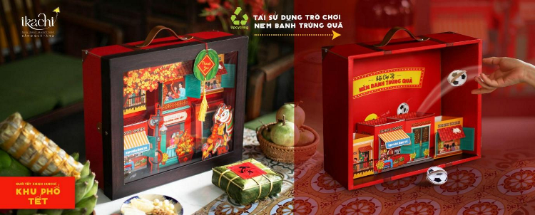 Bộ sưu tập Quà Tết Xanh độc đáo, nhiều công năng từ Ikachi 9 Qua Tet Xanh Ikachi 10