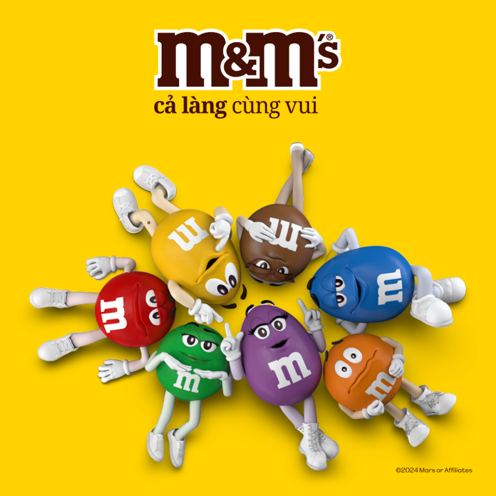 Thương hiệu M&M’S® củng cố cam kết về việc Tạo ra một thế giới nơi mọi người đều cảm thấy thân thuộc 1 M&M’S