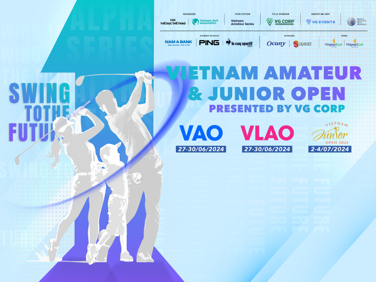 Giải Golf vô địch nghiệp dư Việt Nam mở rộng 2024 – Tranh cúp VG Corp chính thức khởi tranh 1 cúp VG Corp