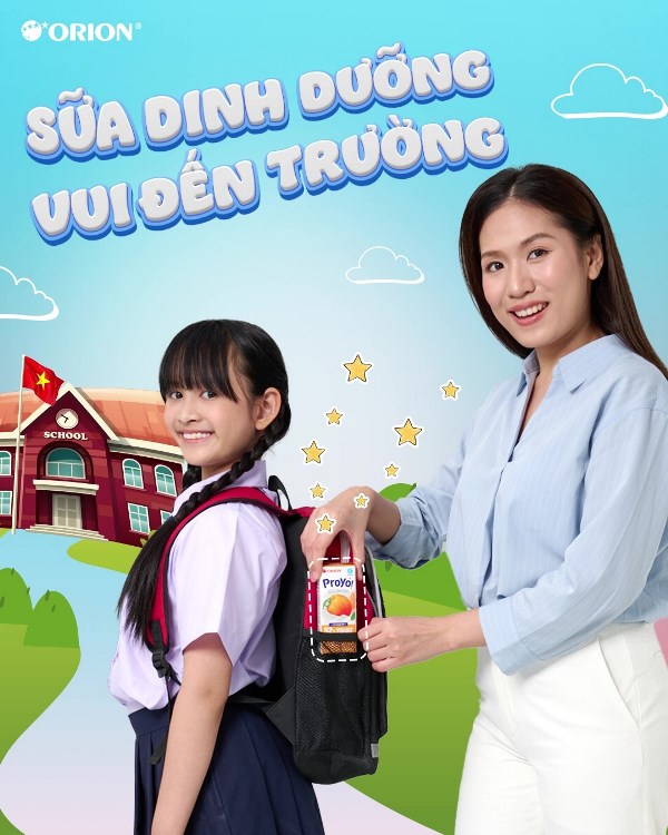 Orion ra mắt sữa dung tích 90ml - Hộp một gang tràn dưỡng chất 3 Orion