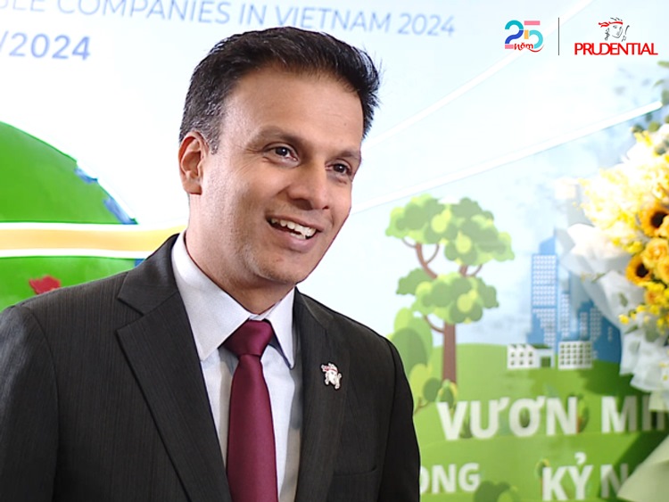 Prudential Việt Nam giữ vững vị thế doanh nghiệp bền vững và kinh doanh có trách nhiệm 2 Ong Manish Gurbuxani Dai dien cap cao phu trach Chien luoc va Chuyen doi cua Prudential