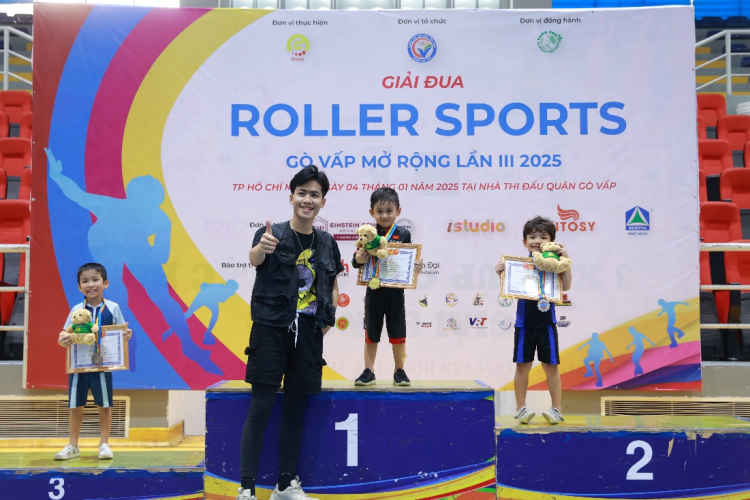 Goley Việt Nam tạo sân chơi Patin chuyên nghiệp cho trẻ em 5 Giai dua Roller Sports 5