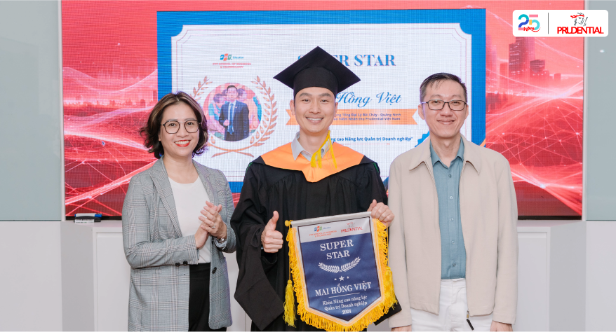 Prudential bế giảng khóa “Nâng cao năng lực quản trị doanh nghiệp”, hoàn thiện hình mẫu nhà lãnh đạo đa năng 3 Prudential be giang khoa Nang cao nang luc quan tri doanh nghiep 2