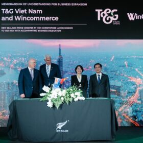Quan he hop tac giua WinCommerce va TG dat trong tam vao cam ket mang san pham tao cao cap den gan hon voi nguoi tieu dung Viet