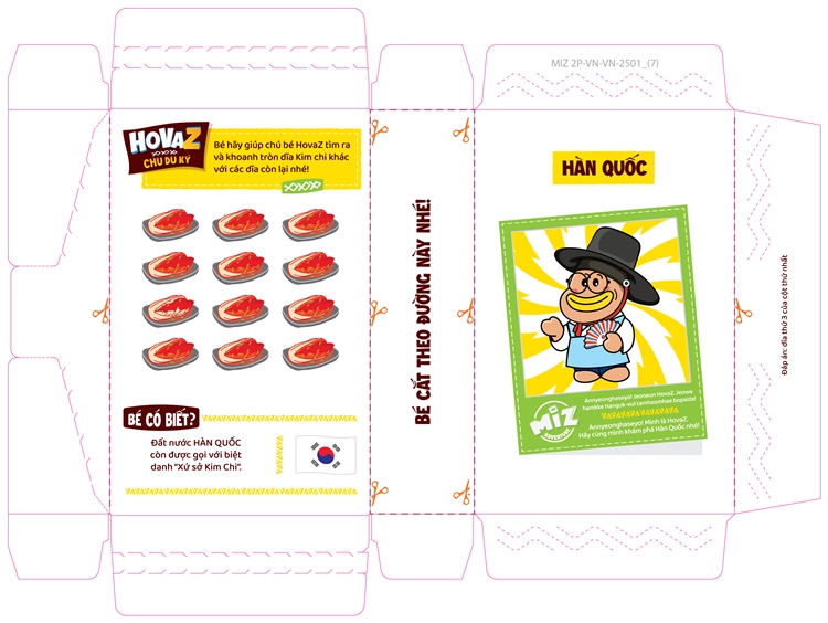 Vi vu cùng Miz, bé yêu mê tít với phiên bản mới - HovaZ Chu du ký. 3 MIZ Inside Korea 1
