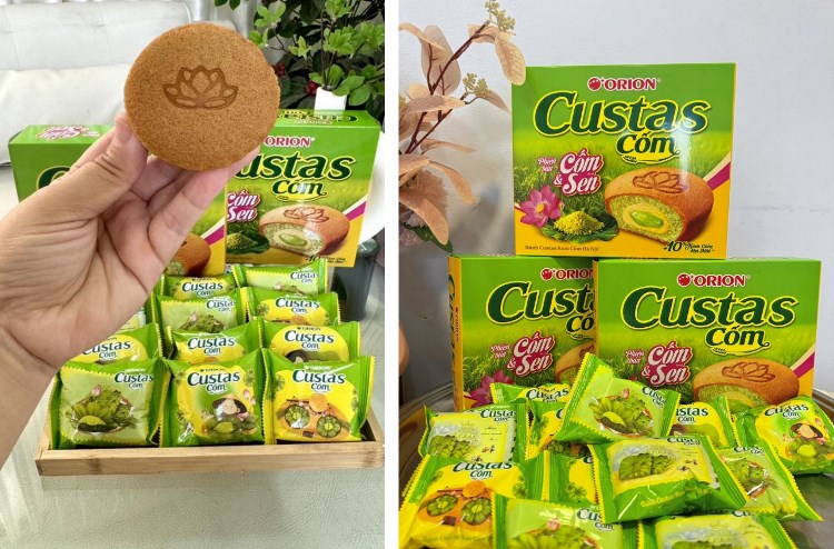 Custas Cốm & Sen – Thức quà tuổi thơ, gửi trọn an bình mùa Vesak. 2 Custas Com Sen 4
