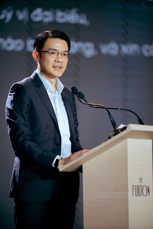 CapitaLand Development khởi công The Fullton - dự án nhà ở thấp tầng hạng sang đầu tiên tại miền Bắc 2 02. Ong Tan Wee Hsien phat bieu tai buoi le