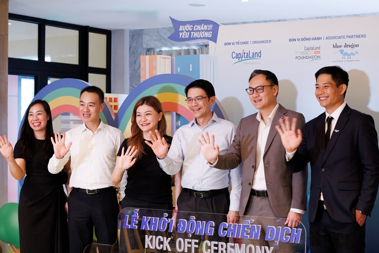 CapitaLand Development tiếp tục hành trình “Bước chân gắn kết yêu thương” lần 3 1 CapitaLand