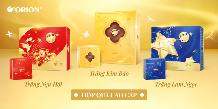 “Orion Trung thu 2025 – Khi nghệ thuật Indochine hòa quyện trong từng hộp bánh chân tình” 2 BST Mooncake Medium