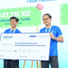 CapitaLand ho tro 97.000 do la My cho tre em va hoc sinh 01