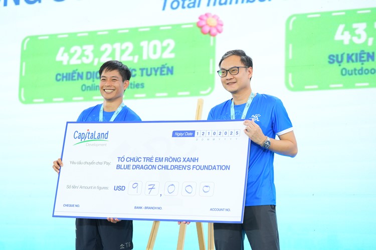 CapitaLand ho tro 97.000 do la My cho tre em va hoc sinh 01