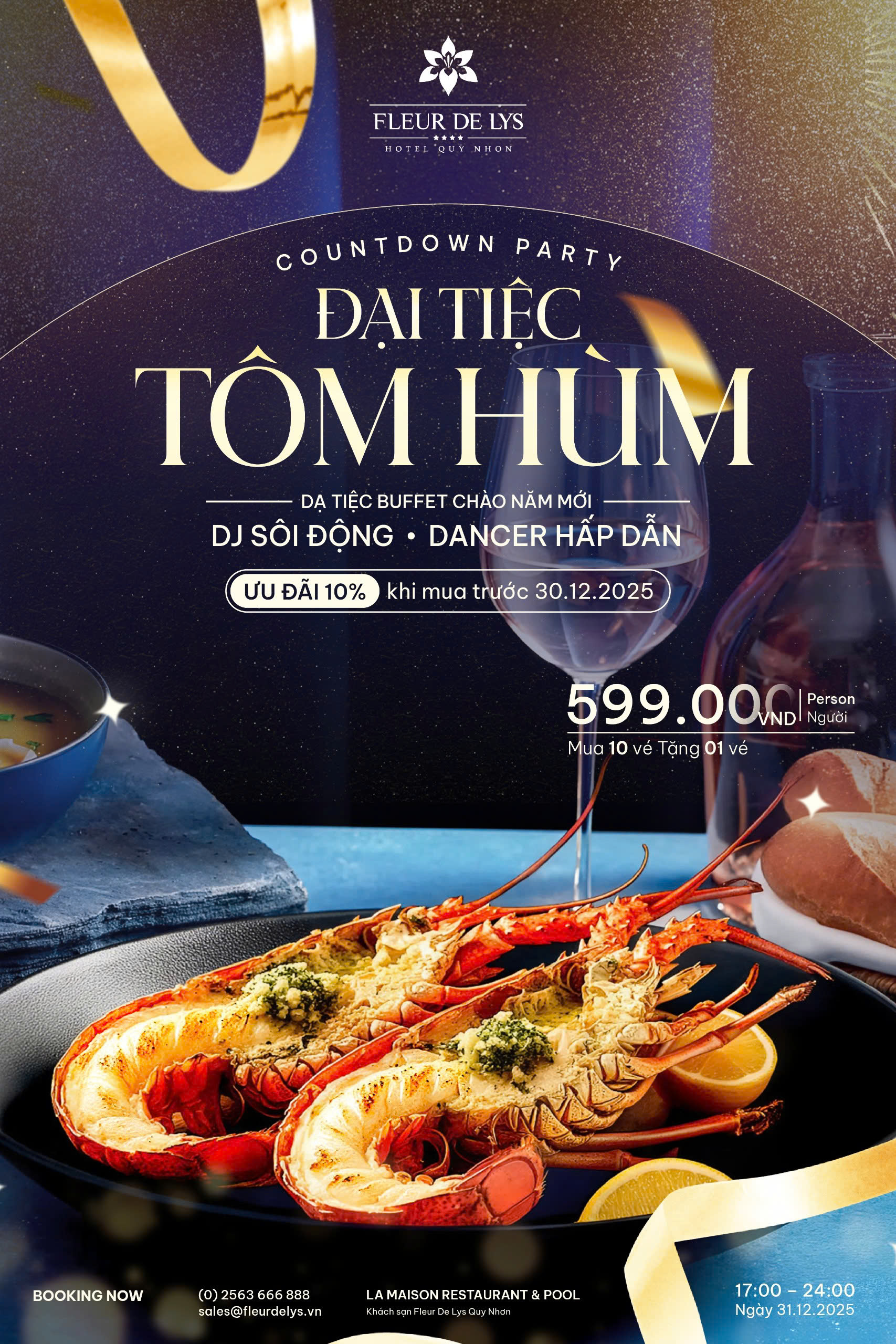 Khách sạn Fleur de Lys Quy Nhơn giới thiệu dạ tiệc chào năm mới 2026 1 Beautylife_Fleur-de-Lys_1.jpg
