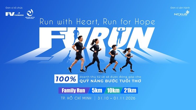Bệnh viện FV công bố FV RUN – giải chạy cộng đồng gây quỹ hỗ trợ trẻ em nghèo khuyết tật 1 FV RUN Final KV